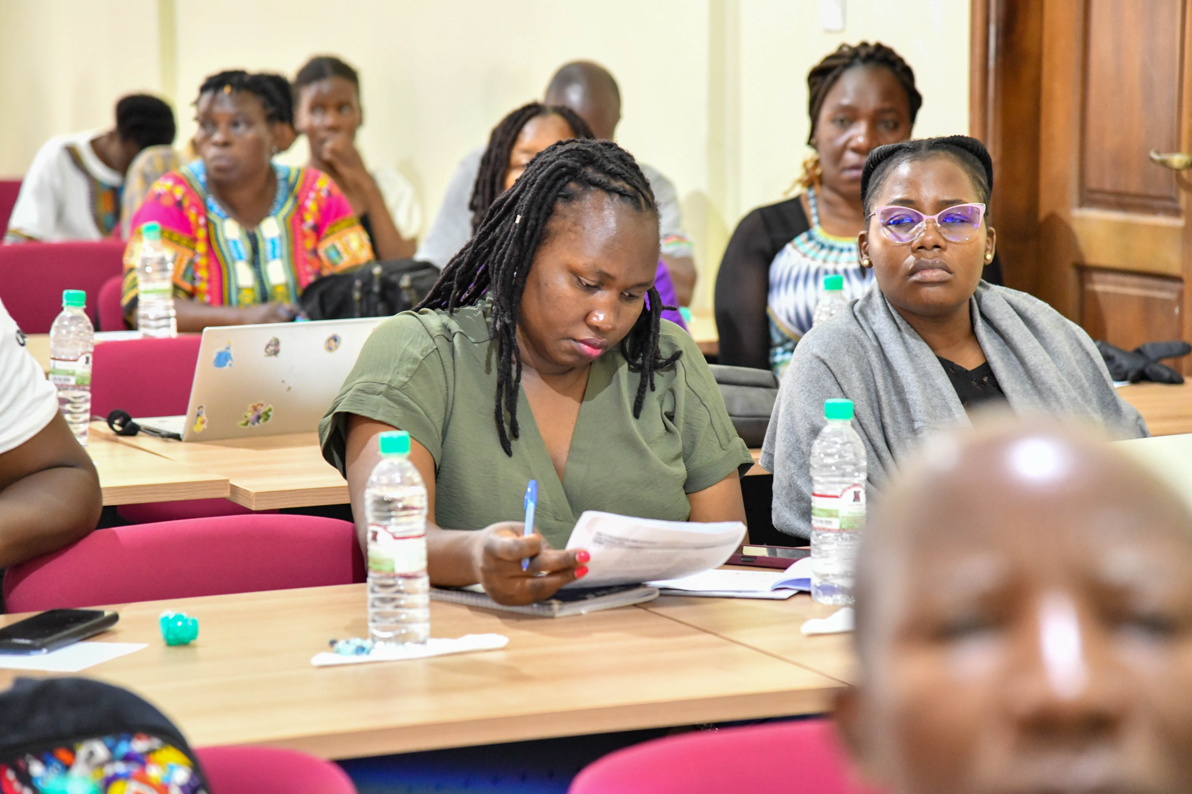 During the National Symposium for Disaster 