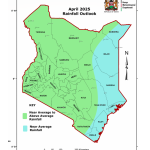 Rainfall outlook April 2024